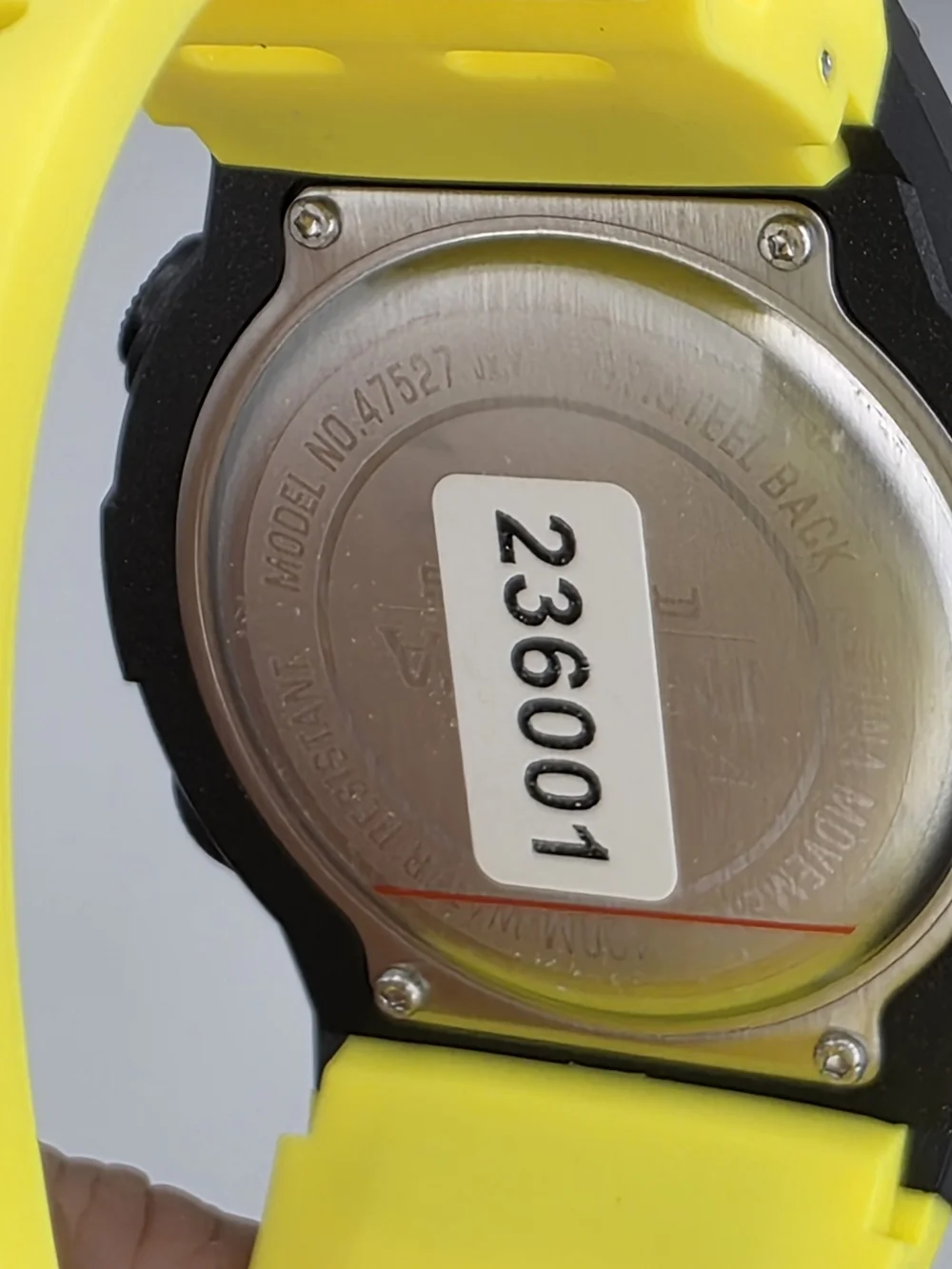 47527 - Invicta Racing Burnout Digital Men's Watch - 52mm, Yellow